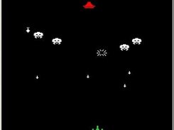 Early version of DotRetro running Invaders Revenge