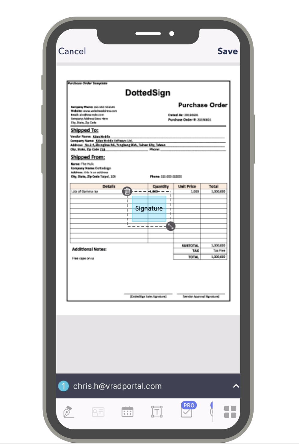 DottedSign Screenshot 1