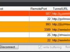 The connection manager main window