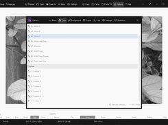 Select a new color scheme