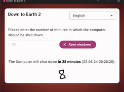 Scheduled shutdown