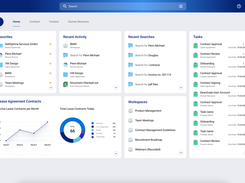 Doxis User Dashboard