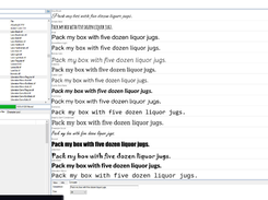 dp4 Font Viewer Screenshot 1