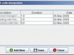 Task log listing