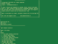 DpdlEngine example application (DpdlClient)