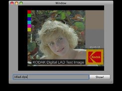 Simple DPX Viewer created with DPX4Mac.framework