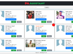 Patients Grid View