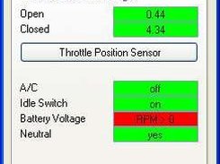 checking sensors when car engine is not running