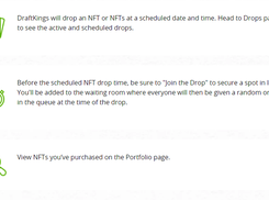 DraftKings Marketplace: NFT Drop Schedule - DraftKings Network