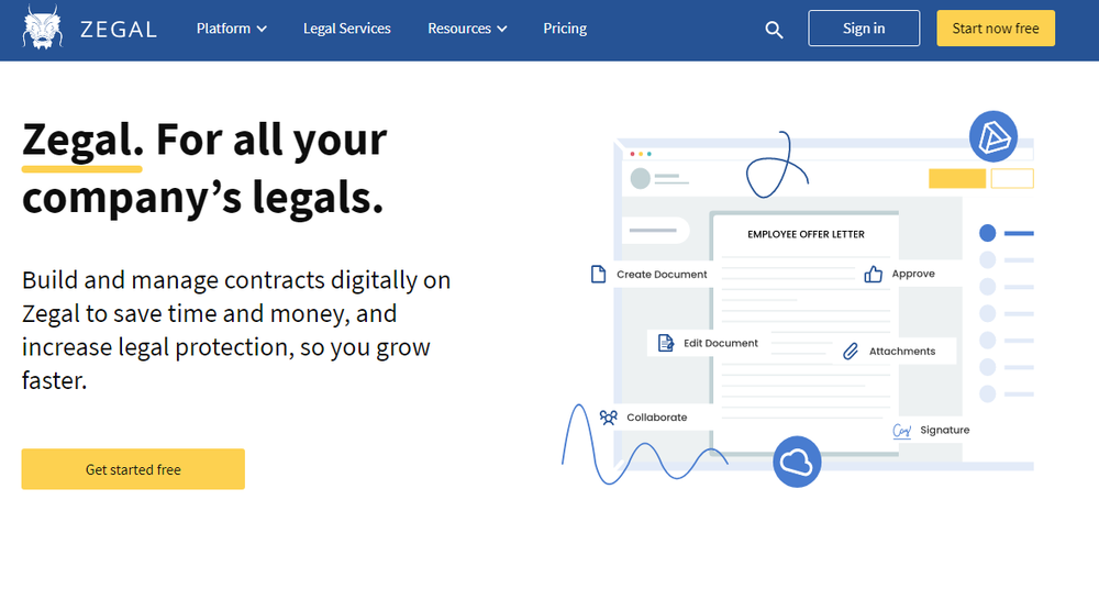Zegal Screenshot 1