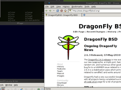 DragonFly BSD Screenshot 1