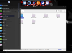 File Manager and Menu