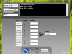 Screenshot showing the start of a new encounter