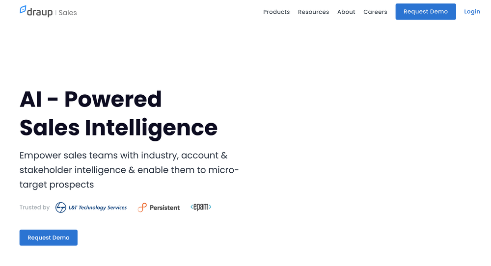 Draup for Sales Screenshot 1