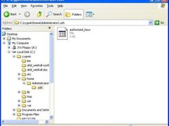 [Config] Store the server ssh public key in windows client 