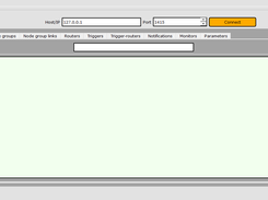 Configuration pannel