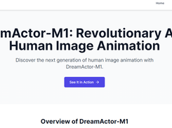 DreamActor-M1 Screenshot 1