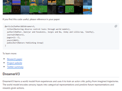 DreamerV3 Screenshot 1