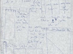 One of 3 early sketches. This one details some UI features.