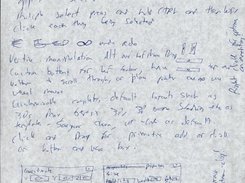 One of 3 early sketches. More details of proposed UI features.