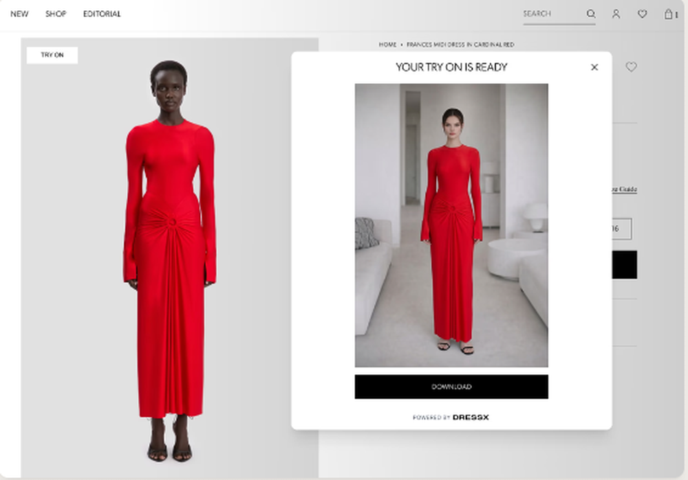 DRESSX Screenshot 1