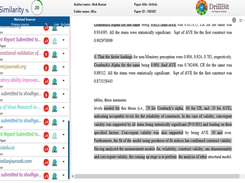 DrillBit Plagiarism Screenshot 1