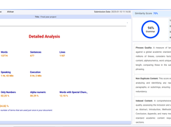 Evaluates grammatical accuracy and writing quality of the content.