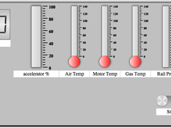 Generic Control Panel realized with DRINKS Toolkit.