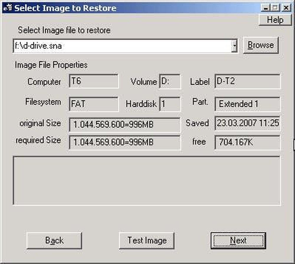 Drive SnapShot Screenshot 1