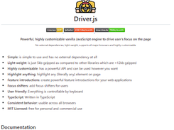 Driver.js Screenshot 1