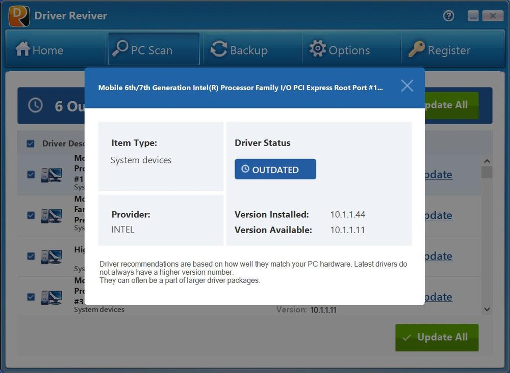 Driver Reviver Screenshot 1