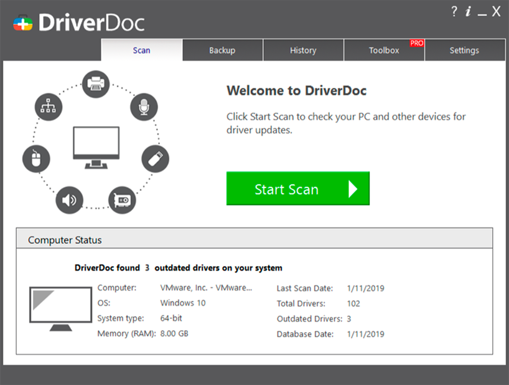 DriverDoc Screenshot 1