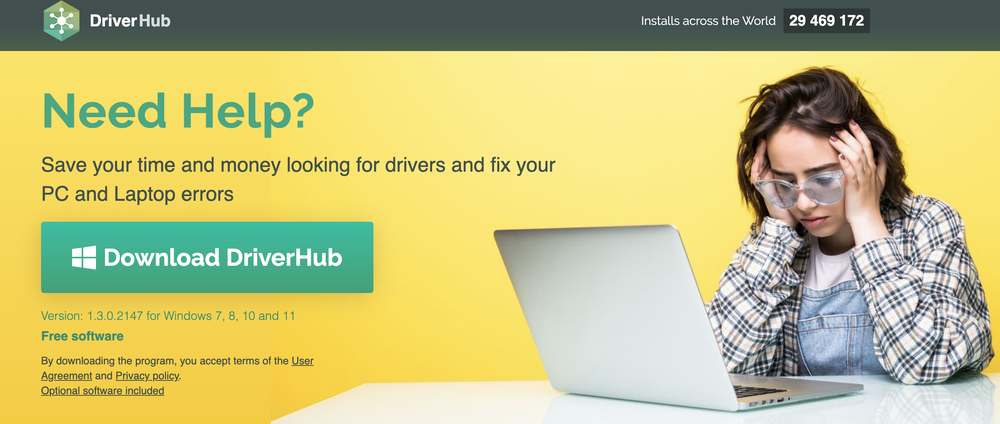 DriverHub Screenshot 1