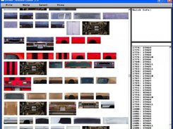 An image split into individual textures.