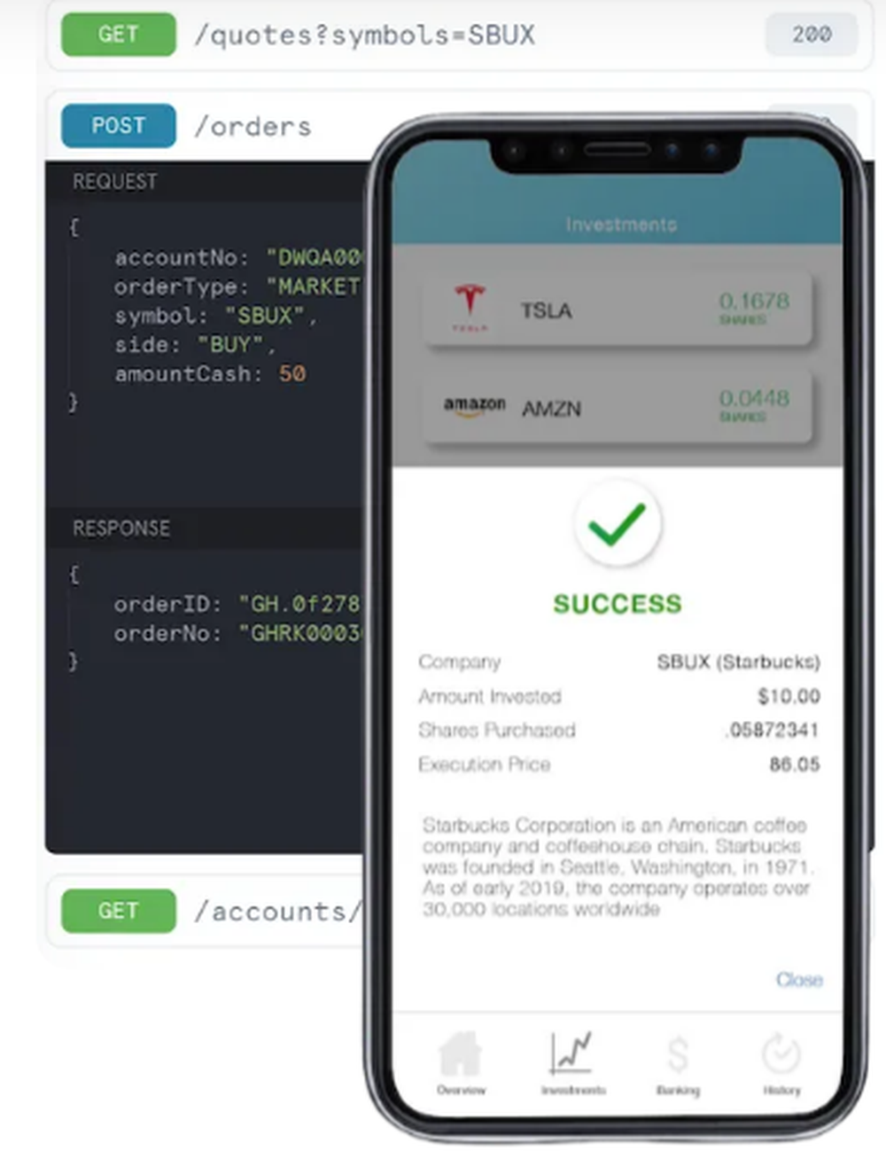 DriveWealth Screenshot 1