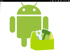 Screen shot of the desktop