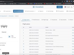 Drone overview in DroneDeck