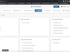 Extensive reporting in DroneDeck