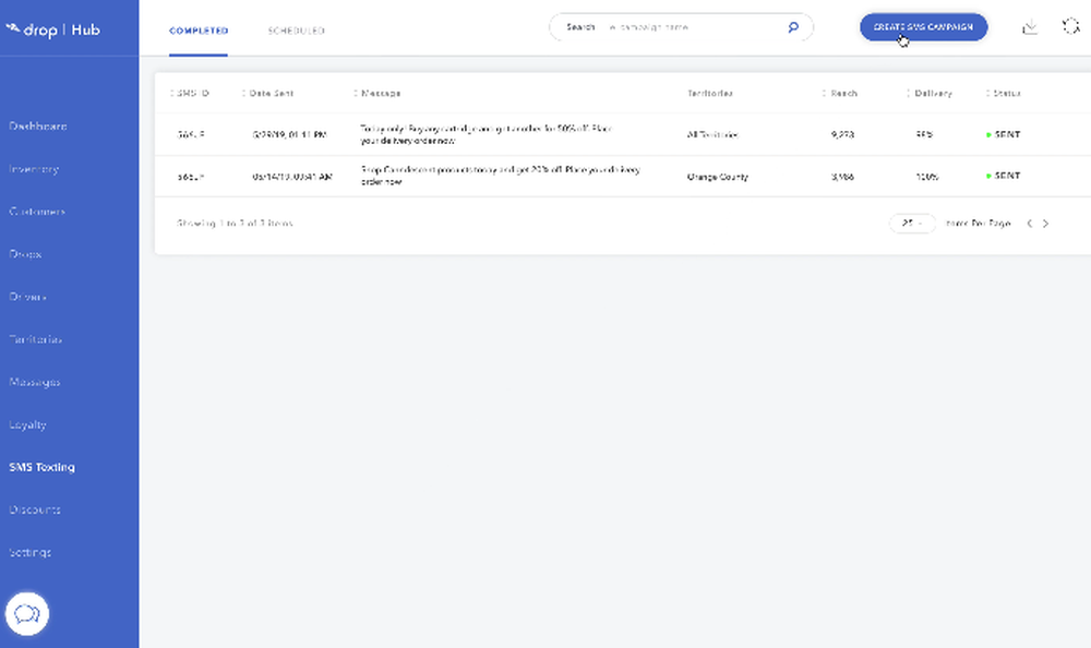 Drop Delivery Screenshot 1