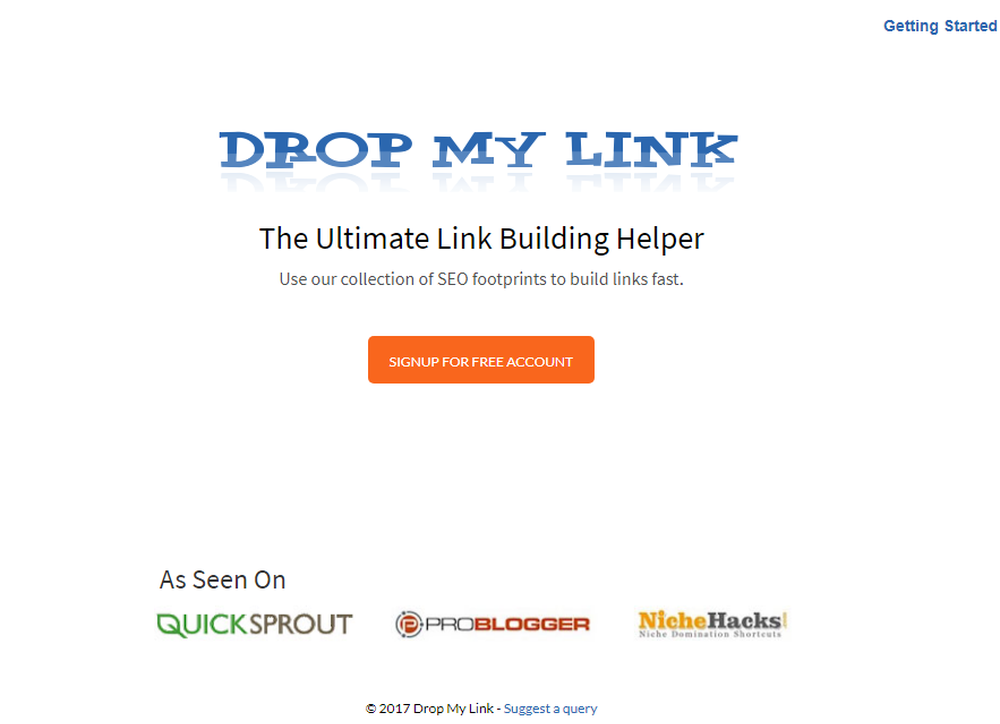 Drop My Link Screenshot 1