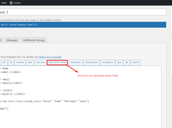 Dropdown Search Option for Contact Form  Screenshot 1