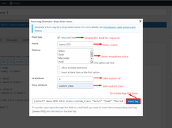Dropdown Search Option for Contact Form  Screenshot 3