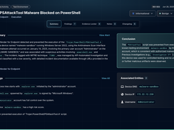 Dropzone AI completes full investigations for security alerts including findings and evidence.