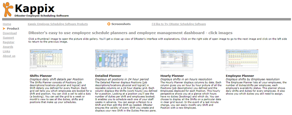 DRoster Screenshot 1