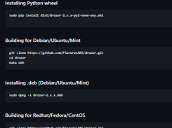 drozer Screenshot 1