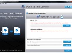 DRS OST to PST Converter Screenshot 2