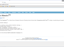 maestro default index view