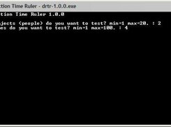 Experiment Entry Screen