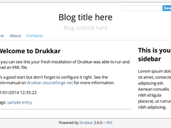 Drukkar 2.0.0 out of the box