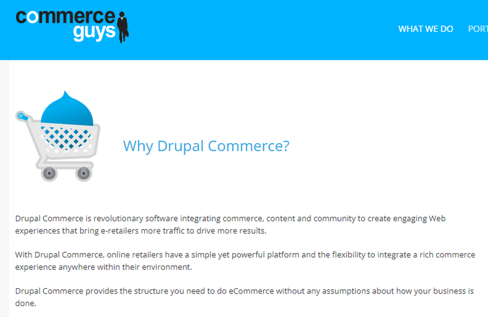 Drupal Commerce Screenshot 1